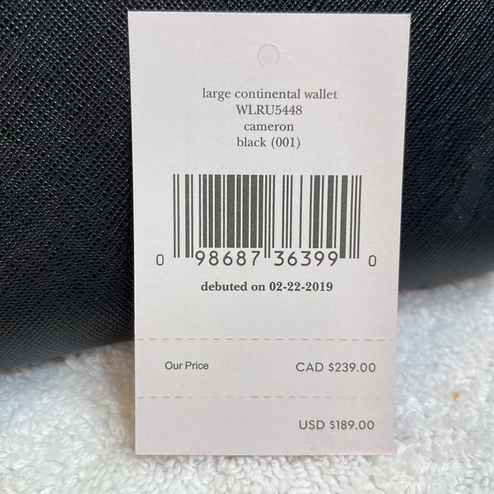 ♠️KATE SPADE♠️ “Laurel Way” Black Bag - NWT - Picture 12 of 17